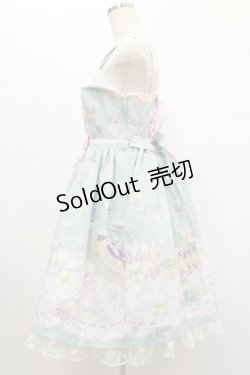 画像3: Angelic Pretty / うさぎのPicnic Partyジャンパースカート Free サックス H-25-01-08-017-AP-OP-NS-ZH