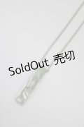 NieR Clothing / PLATE NECKLACE  シルバー H-25-01-09-046-PU-AC-KB-ZH