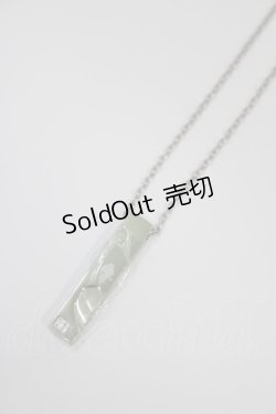 画像1: NieR Clothing / PLATE NECKLACE  シルバー H-25-01-09-046-PU-AC-KB-ZH