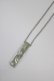 画像1: NieR Clothing / PLATE NECKLACE  シルバー H-25-01-09-046-PU-AC-KB-ZH (1)