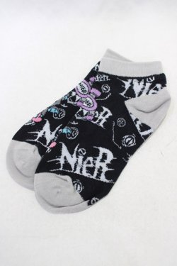 画像1: NieR Clothing / 靴下   H-25-01-09-016-PU-ZA-KB-ZH