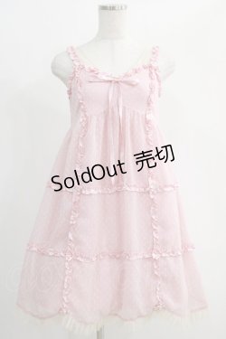 画像1: MILK / ROSEアーチェリーDRESS  ピンク H-25-01-10-004-ML-OP-KB-ZH