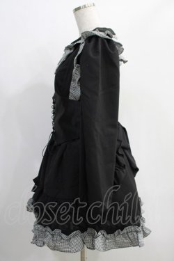 画像2: NieR Clothing / メイド服風コーデ3点セット F 黒 H-25-01-10-006-PU-OP-KB-ZH