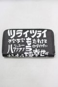 NieR Clothing / NIER PU LEATHER WALLET【激ツラ】  黒 H-25-01-10-077-PU-ZA-KB-ZH