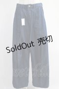 MILKBOY / STAND TUCK PANTS  ネイビー H-25-01-10-023-MB-PA-KB-ZH