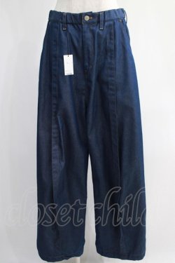 画像1: MILKBOY / STAND TUCK PANTS  ネイビー H-25-01-10-023-MB-PA-KB-ZH