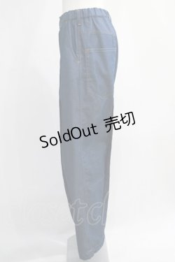 画像2: MILKBOY / STAND TUCK PANTS  ネイビー H-25-01-10-023-MB-PA-KB-ZH