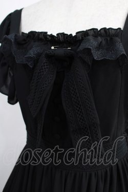 画像4: Vallee lys / Enchanting Maiden Apron  ブラック H-25-01-10-002-GO-OP-KB-ZH