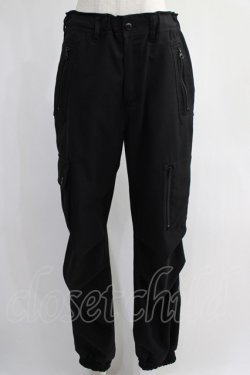 画像1: MILKBOY / CARGO JOGGER PANTS  ブラック H-25-01-10-025-MB-PA-KB-ZH