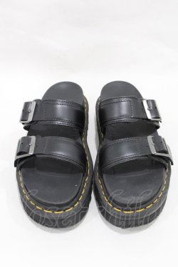 画像1: Dr.Martens （Getta Grip） / MYLESレザーサンダル UK4（約23cm） 黒 H-25-01-11-1036-PU-SH-KB-ZH