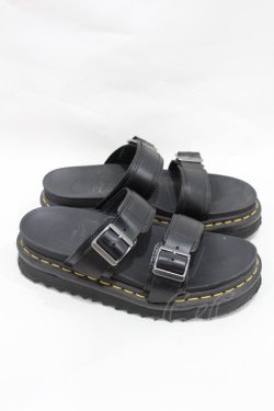 画像2: Dr.Martens （Getta Grip） / MYLESレザーサンダル UK4（約23cm） 黒 H-25-01-11-1036-PU-SH-KB-ZH