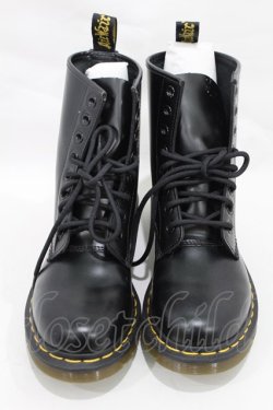 画像1: Dr.Martens （Getta Grip） / 8ホールブーツ UK4（約23cm） ブラック H-25-01-11-1037-PU-SH-KB-ZH