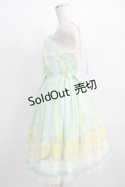 画像2: Angelic Pretty / Fruity Lemonジャンパースカート Free ミント H-25-01-12-017-AP-OP-NS-ZH