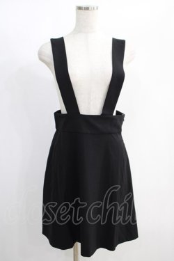 画像1: Katie / CAFE CHIC jumper skirt  ブラック H-25-01-13-030-LO-SK-KB-ZH