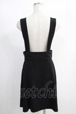 画像3: Katie / CAFE CHIC jumper skirt  ブラック H-25-01-13-030-LO-SK-KB-ZH