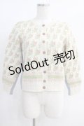 Jane Marple Dans Le Salon / Flower Branches Cardigan  アイボリー H-25-01-13-064-JM-TO-KB-ZH