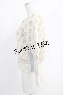 画像2: Jane Marple Dans Le Salon / Flower Branches Cardigan  アイボリー H-25-01-13-064-JM-TO-KB-ZH