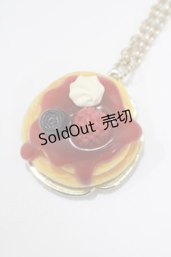 画像1: Q-pot. / Raspberry Pancake Necklace  ラズベリー H-25-01-15-057-QP-AC-KB-ZH