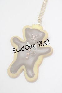 Q-pot. / Bear Sugar Cookie Necklace   H-25-01-15-061-QP-AC-KB-ZH