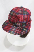 MILKBOY / SEE THRU CAP  レッドチェック H-25-01-15-1013-MB-AC-KB-ZH