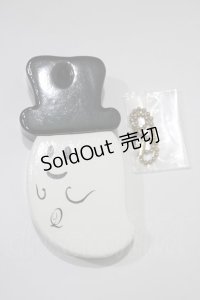 Q-pot. / Halloween Ghost Float Key Holder   H-25-01-15-018-QP-ZA-KB-ZH