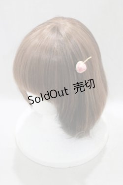 画像2: Q-pot. / ストロベリーヨーグルトプチアイスクリームヘアピン  ストロベリーヨーグルト H-25-01-15-026-QP-AC-KB-ZH