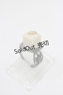 画像1: Q-pot. / Sugary Tea Spoonリング 約9号  H-25-01-15-034-QP-AC-KB-ZH