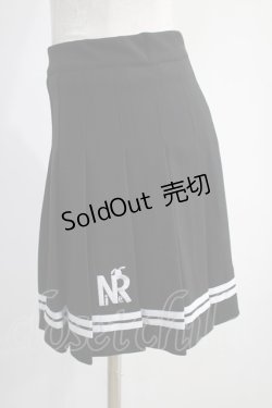 画像2: NieR Clothing / プリーツミニスカート  黒 H-25-01-16-033-PU-SK-KB-ZH