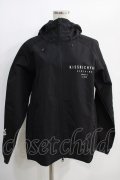 KRY CLOTHING / バックプリントフードブルゾン  黒 H-25-01-16-021-EL-JA-KB-ZH