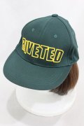 Candy Stripper / RIVETED CAP  グリーン H-25-01-18-1003-PU-AC-KB-ZH