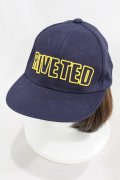 Candy Stripper / RIVETED CAP  ネイビー H-25-01-18-1004-PU-AC-KB-ZH