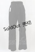 MILKBOY / BELTED PANTS  黒 H-25-01-18-1034-MB-PA-KB-ZH