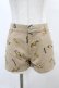 画像1: Candy Stripper / PEANUTS SHORT PANTS S ベージュ H-25-01-18-1035-PU-PA-KB-ZH (1)