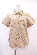 Candy Stripper / PEANUTS SHIRT M ベージュ H-25-01-18-1037-PU-BL-KB-ZT023