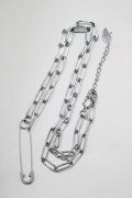 NieR Clothing / NieR PIN NECKLACE  シルバー H-25-01-19-1078-PU-AC-KB-ZH