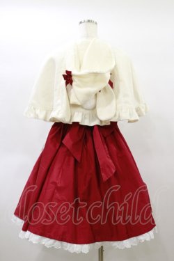 画像2: Angelic Pretty / Charmingロップイヤージャンパースカートセット Free レッド H-25-01-20-074-AP-OP-NS-ZH