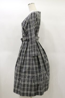 画像3: MILK / Lunaワンピース  モノトーンtartan H-25-01-22-049-ML-OP-KB-ZH