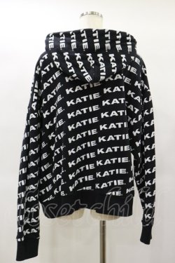 画像2: Katie / KATIE LOGO FAB BIG HOODIE  黒 H-25-01-22-017-LO-TO-KB-ZH