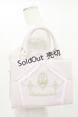 画像1: metamorphose / カメオ刺繍BAG  ピンク H-25-01-23-101-ME-BG-NS-ZH