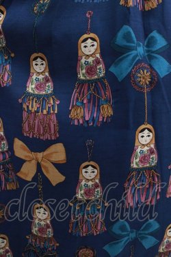 画像4: Jane Marple / Little tassel dollsのDayドレス F ブルーグレイ H-25-01-23-3003-JM-OP-KB-ZH