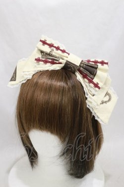 画像1: Angelic Pretty / Victorian Letterカチューシャ  アイボリー H-25-01-23-030-AP-AC-NS-ZH