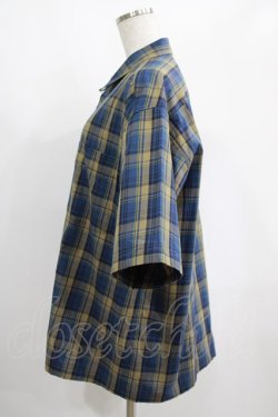 画像2: MILKBOY / CHECKED BOX SHIRTS  ブルーチェック H-25-01-26-019-MB-BL-KB-ZH