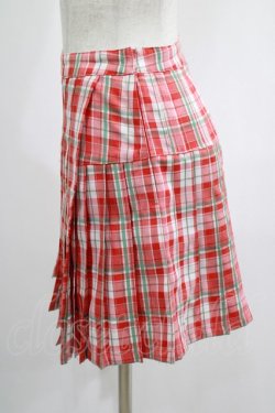 画像2: Candy Stripper / CHECK PLEATS MINI SKIRT S  H-25-01-26-022-PU-SK-KB-ZH