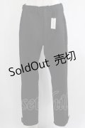 MILKBOY / TAB PANTS  ブラック H-25-01-26-024-MB-PA-KB-ZH