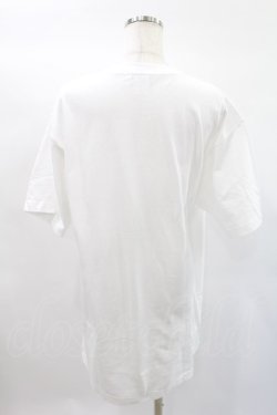 画像2: NieR Clothing / プリント半袖CUTSEW XL 白 H-25-01-28-1005-PU-TO-KB-ZH