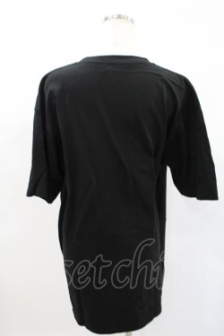 画像2: NieR Clothing / プリント半袖CUTSEW XL 黒 H-25-01-28-1009-PU-TO-KB-ZH