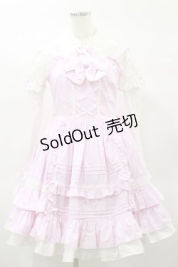 画像1: Angelic Pretty / 夢見る女の子ジャンパースカートセット Free ピンク H-25-02-01-075-AP-OP-NS-ZH