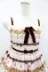 画像4: Angelic Pretty / Sweet Cream Houseハイウエストジャンパースカート Free いちごミルク H-25-02-02-1009-AP-OP-NS-ZH