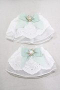 RoseMarie seoir / lace cuffs  オフ/ミント H-25-02-03-1056-LO-ZA-NS-ZH