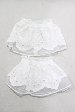 画像2: RoseMarie seoir / lace cuffs  オフ/ミント H-25-02-03-1056-LO-ZA-NS-ZH